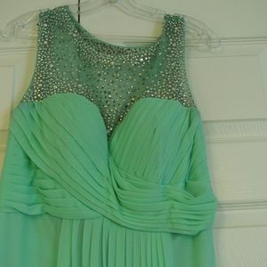 Teal Prom Dress